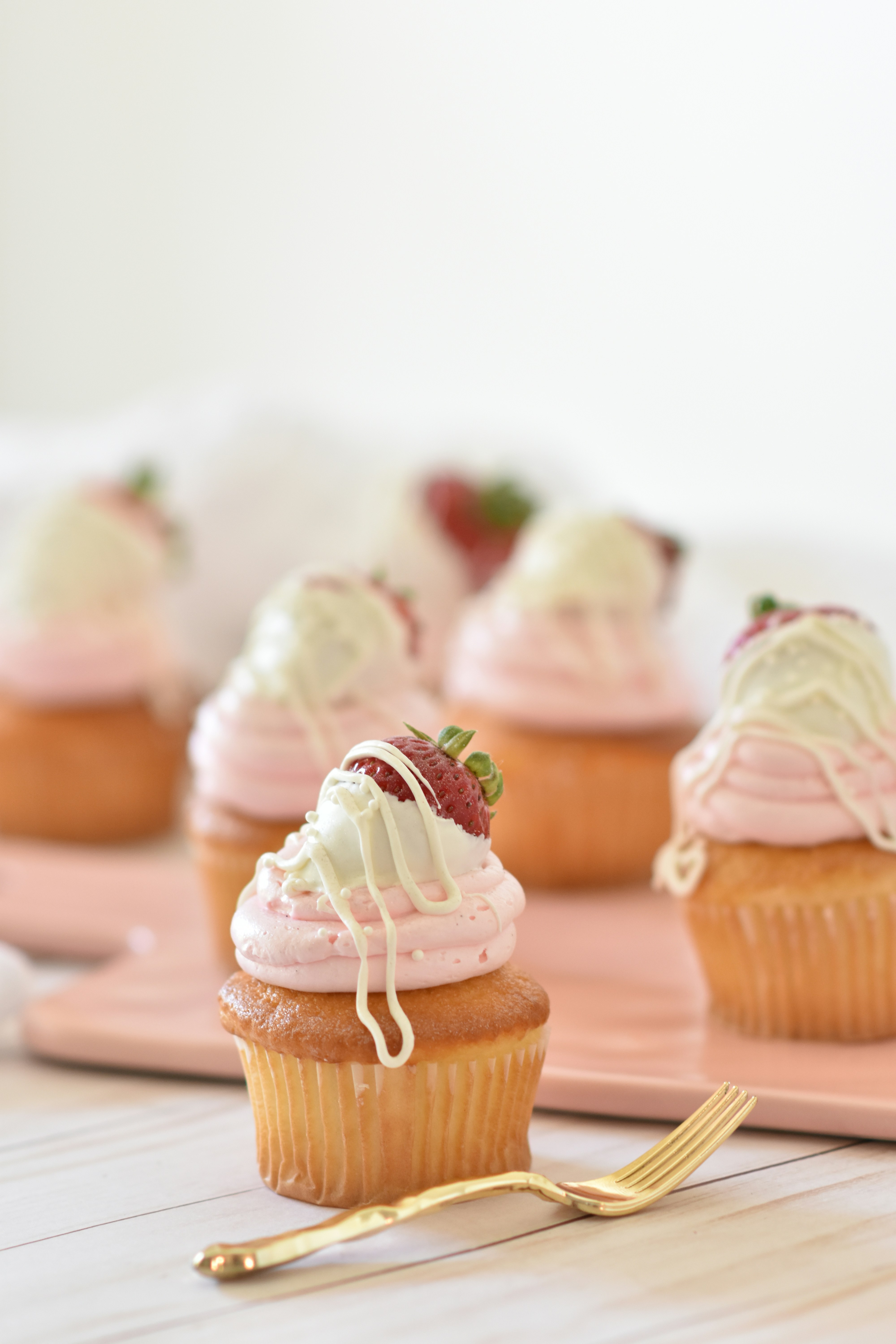 cupcakes cut in half